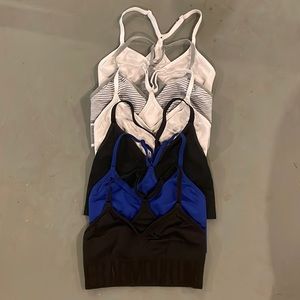 6 pack xs under armour sports bras